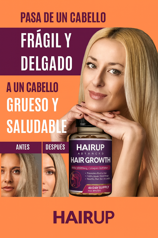 HAIRUP – CRECIMIENTO CAPILAR INTENSIVO DESDE LA RAÍZ